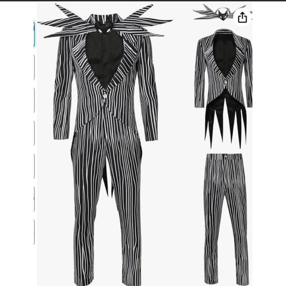 Jack Skellington Nightmare Before Christmas Costume - Picture 2 of 8